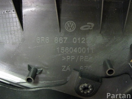 VW 6R4 867 012 M, 6R4 867 012 J / 6R4867012M, 6R4867012J POLO (6R, 6C) 2010 Tapicerka drzwi z prawej z przodu