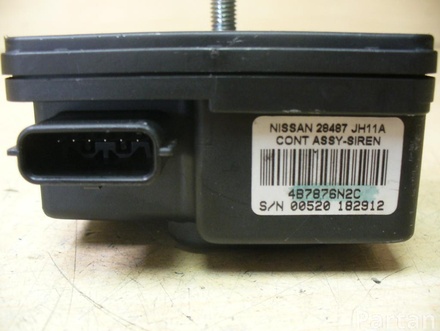 NISSAN 4B7876N2C QASHQAI / QASHQAI +2 I (J10, JJ10) 2007 Siren, alarm system