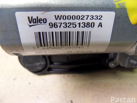 PEUGEOT 9673251380 208 2014 Wiper Motor Rear