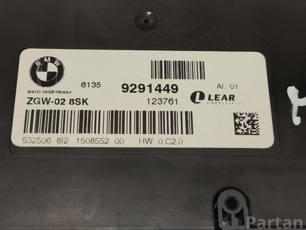 BMW 9291449 7 (F01, F02, F03, F04) 2013 Diagnosis interface for data bus (gateway)