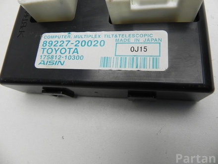TOYOTA 89227-20020, 175812-10300 / 8922720020, 17581210300 AVENSIS Estate (_T27_) 2011 Power Steering control unit
