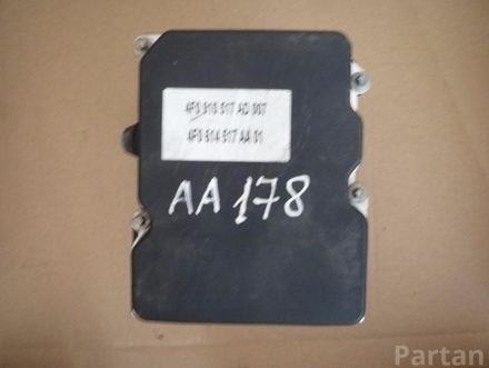 AUDI 4F0 910 517 AD, 4F0 614 517 AA / 4F0910517AD, 4F0614517AA A6 (4F2, C6) 2007 Control unit ABS Hydraulic 