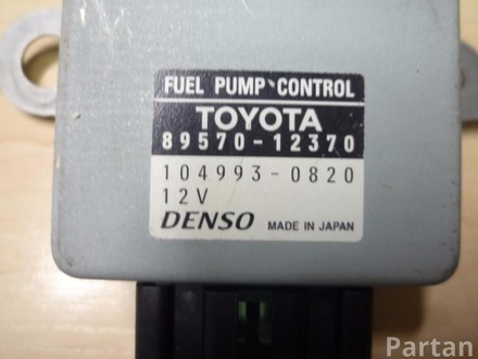 TOYOTA 89570-12370 / 8957012370 AURIS (_E18_) 2013 Control Unit, fuel injection