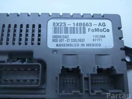 JAGUAR 8X23-14B663-AG, 8X2314B663AG / 8X2314B663AG, 8X2314B663AG XF (X250) 2011 Heated seat control module