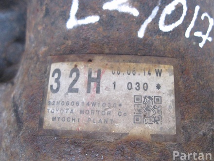 LEXUS 2AD FHV / 2ADFHV IS II (GSE2_, ALE2_, USE2_) 2006 Rear axle differential