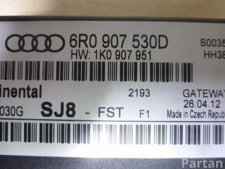 VW 6R0 907 530 D, 1K0 907 951 / 6R0907530D, 1K0907951 POLO (6R, 6C) 2012 Interface de diagnostic (passerelle)