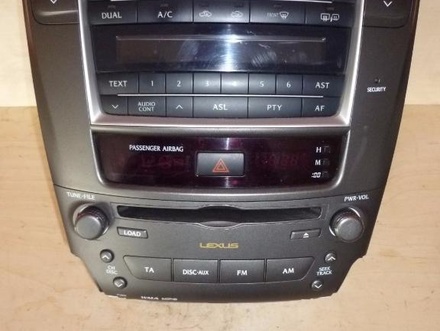 LEXUS 86120-53370, FX-MG9007 / 8612053370, FXMG9007 IS I (JCE1_, GXE1_) 2005 Radio z odtwarzaczem CD