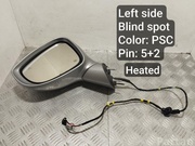 CHRYSLER 5RM15JSCAE, 048398 Pacifica  2018 Outside Mirror Left Blind spot Warning Heated