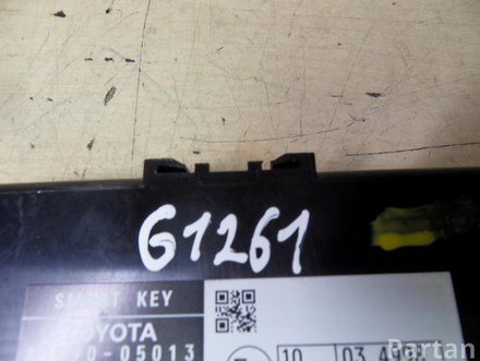 TOYOTA 89990-05013 / 8999005013 AVENSIS Estate (_T27_) 2013 Control unit for access and start authorisation (kessy)