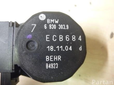 BMW 6930303, 64116942993 6 (E63) 2005 Adjustment motor for regulating flap
