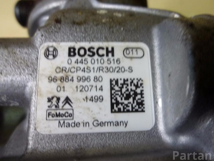 CITROËN 9688499680 C4 II (B7) 2012 High Pressure Pump